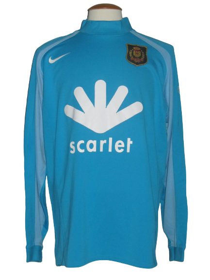 KV Mechelen 2005-06 Goalkeeper shirt MATCH ISSUE/WORN #1