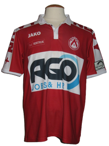 Kortrijk KV 2016-17 Home shirt MATCH WORN #20 Jovan Stojanović