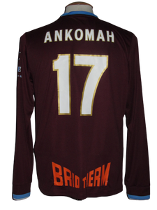 Lierse SK 2014-15 Away shirt MATCH ISSUE/WORN #17 Charles Ankomah