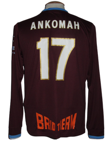 Lierse SK 2014-15 Away shirt MATCH WORN #17 Charles Ankomah
