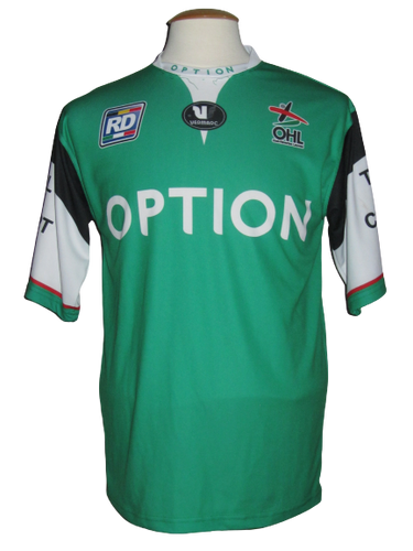 Oud-Heverlee Leuven 2013-14 Away shirt MATCH WORN #5 Kenny Thompson