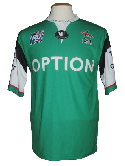 Oud-Heverlee Leuven 2013-14 Away shirt MATCH WORN #5 Kenny Thompson