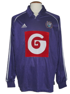 RSC Anderlecht 1999-00 Away shirt PLAYER ISSUE #16 XL *new with tags*