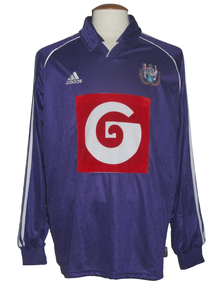 RSC Anderlecht 1999-00 Away shirt PLAYER ISSUE #16 XL *new with tags*