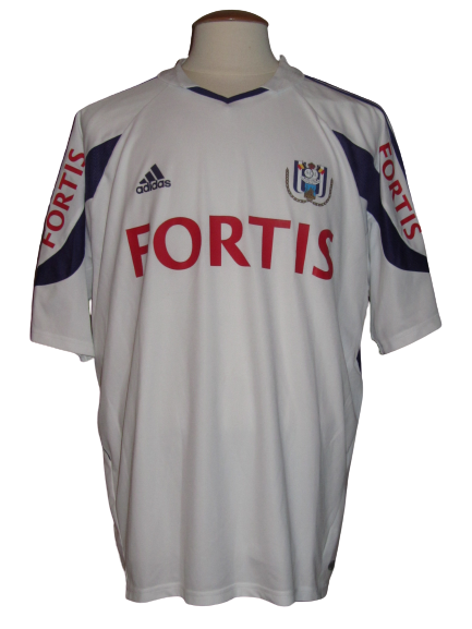 RSC Anderlecht 2004-05 Home shirt PLAYER ISSUE #19