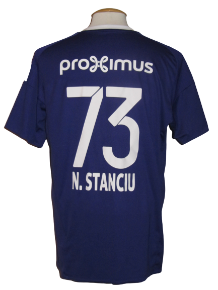 RSC Anderlecht 2016-17 Home shirt #73 Nicolae Stanciu