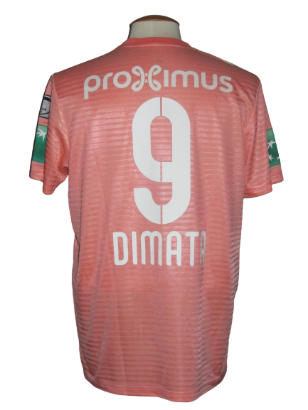 RSC Anderlecht 2018-19 Away shirt MATCH ISSUE/WORN #9 Landry Dimata