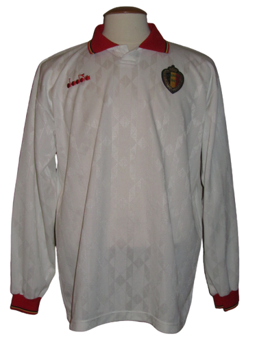 Rode Duivels 1992-1993 Away shirt #15