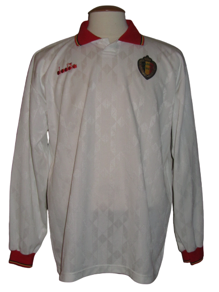 Rode Duivels 1992-1993 Away shirt #15