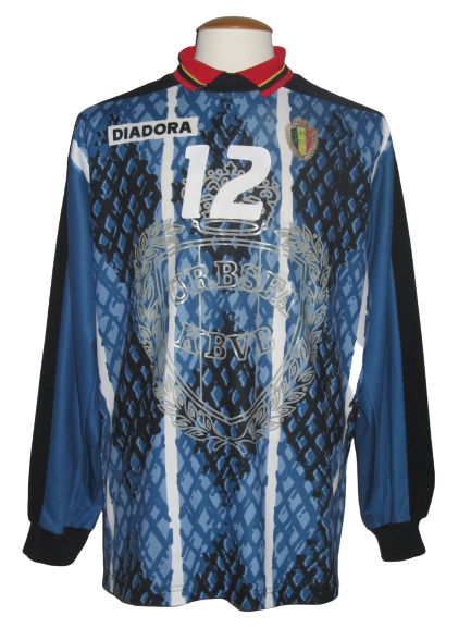 Rode Duivels 1996-97 GK shirt MATCH ISSUE/WORN #12