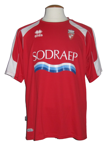Royal Excel Mouscron 2009-10 Home shirt MATCH ISSUE/WORN #22 Alexandre Teklak