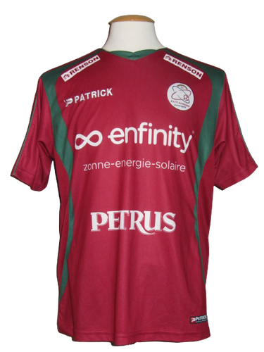 SV Zulte Waregem 2010-11 Home shirt MATCH ISSUE/WORN # 27 Miguel Dachelet
