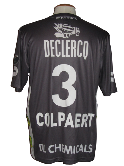 SV Zulte Waregem 2012-13 Third shirt MATCH WORN/ISSUE # 3 Steve Colpaert