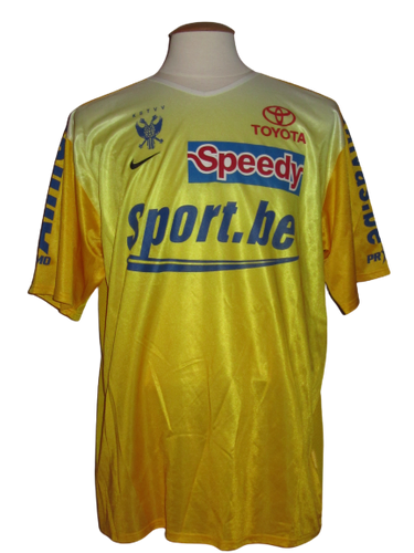 Sint-Truiden VV 2002-03 Home shirt MATCH ISSUE/WORN #10 Tom Van Imschoot
