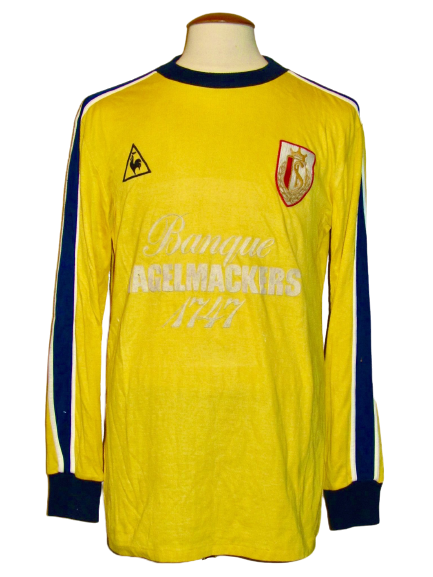 Standard Luik 1983-85 Goalkeeper shirt MATCH WORN #12 Gilbert Bodart