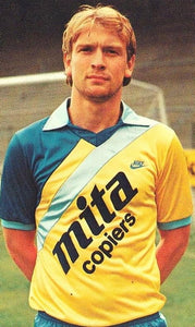 KSK Beveren 1984-85 Home shirt MATCH ISSUE/WORN #4 Paul Lambrichts