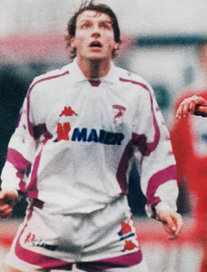 KRC Harelbeke 1998-99 Away shirt MATCH ISSUE/WORN #21 Steven Wostijn