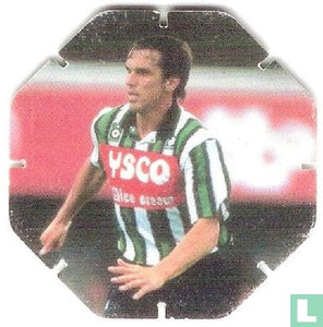 Cercle Brugge 1995-96 Home shirt MATCH ISSUE/WORN #9 Tibor Selymes