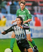 Load image into Gallery viewer, KFC Lommel SK 1999-00 Home shirt MATCH ISSUE/WORN #4 Michel Noben *signed*