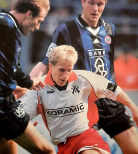Kortrijk KV 1998-99 Home shirt MATCH ISSUE/WORN #14
