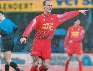 Germinal Ekeren 1995-96 Home shirt MATCH ISSUE/WORN #7 Rudy Janssens